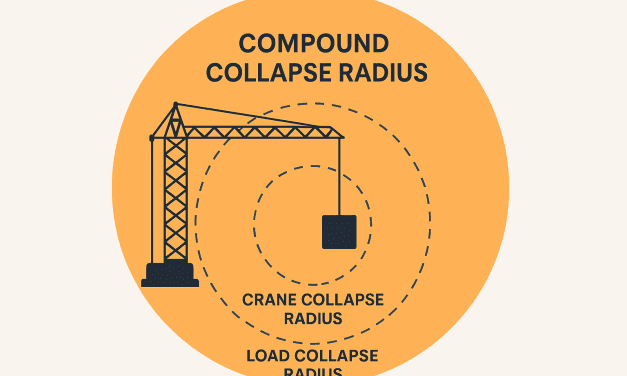 What Is Compound Collapse Radius in Crane Operations?
