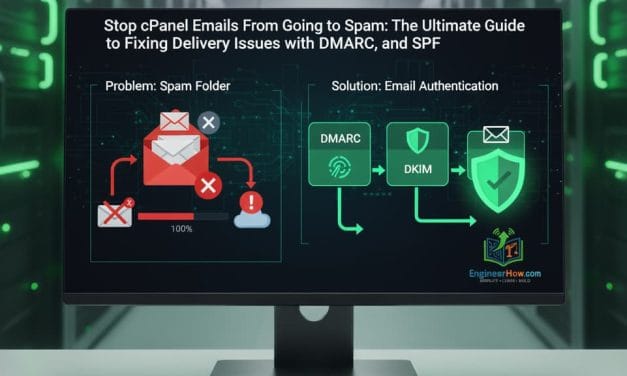 Stop cPanel Emails From Going to Spam: The Ultimate Guide to Fixing Delivery Issues with DMARC, DKIM, and SPF