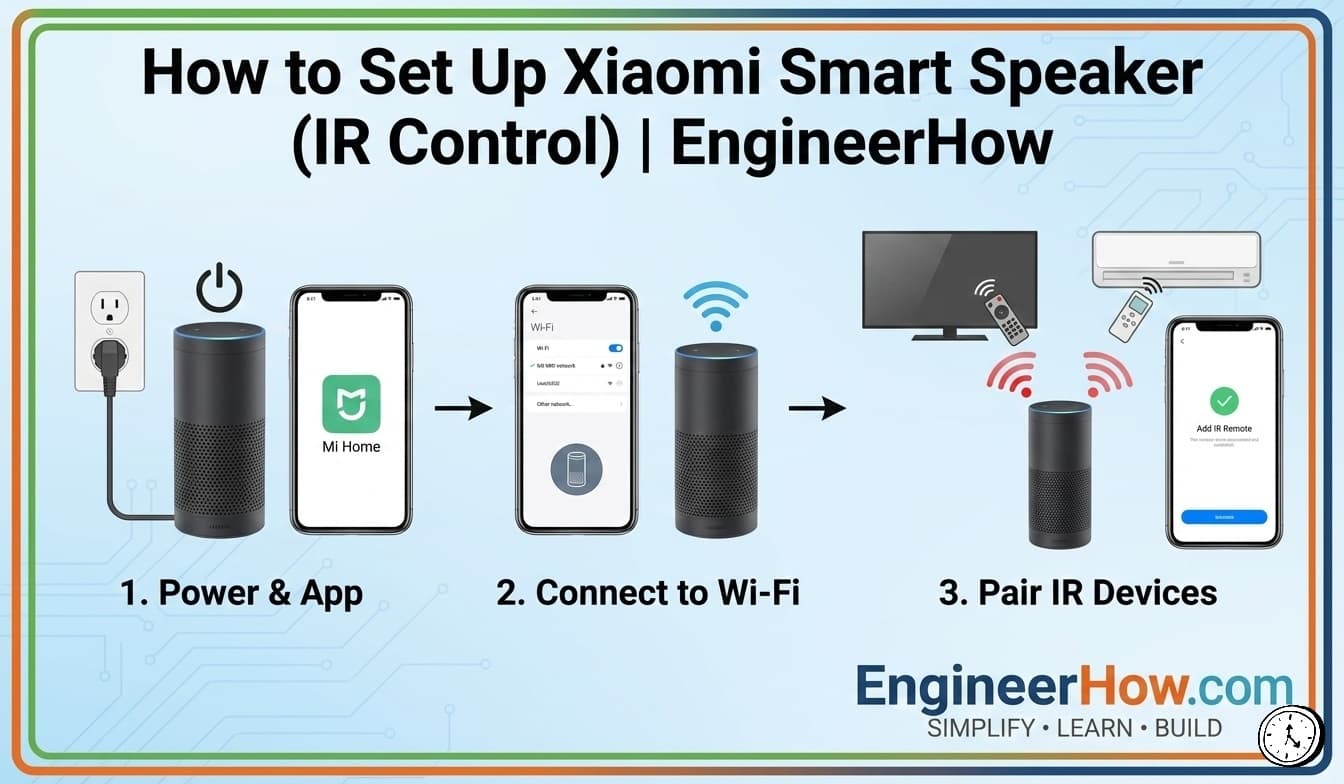 How to Set Up Xiaomi Smart Speaker (IR Control) | EngineerHow ...